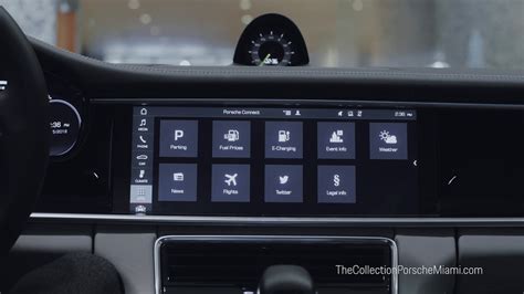 Porsche Communication Management System Inside The Porsche Panamera