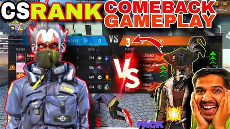 Cs Rank Comeback Gameplay 😵 0 3 Se Impossible🍷🗿 Booyha😱 Crazy Cd Yt Youtube