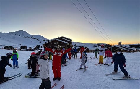 Lanterns Descent Esf Plagne Bellec Te