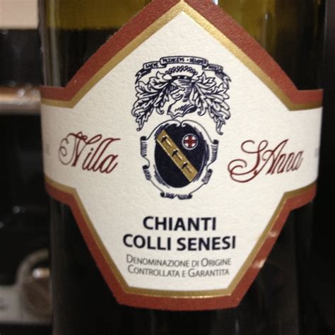 Villa S. Anna Chianti Colli Senesi Sangiovese