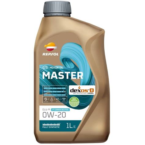 REPSOL MASTER ECO M 0W20 1 LITRO Lubricantesenoferta Es