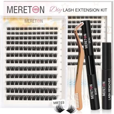 Lash Clusters Extension Kit Mereton Diy Natural D Curl Lash Clusters