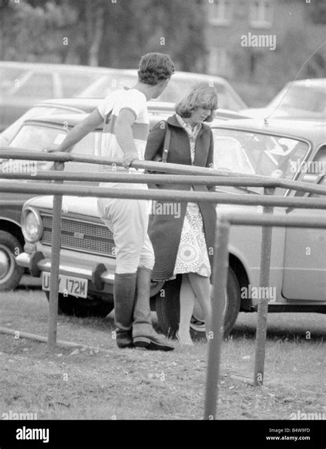 Prince charles camilla 1970s Black and White Stock Photos & Images - Alamy