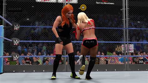 Wwe 2k17 Smackdown Live Becky Lynch Vs Alexa Bliss Smackdown Womens