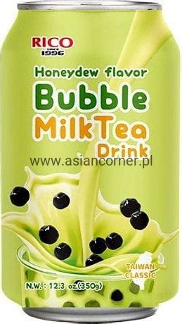 Rico Bubble Milk Tea Drink Honeydew Melon 350ml Asian Corner