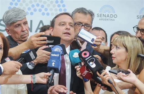 La fractura K en el Senado la carta de Snopek con críticas a Alberto