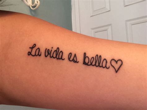 Pin De Jorgelina Ledesma En Tatuajes La Vida Es Bella Tatuaje De