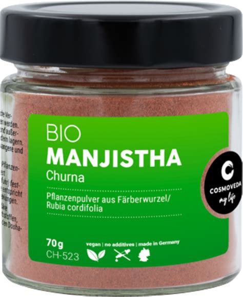 Cosmoveda Manjistha Churna Bio Ayurveda 101 France