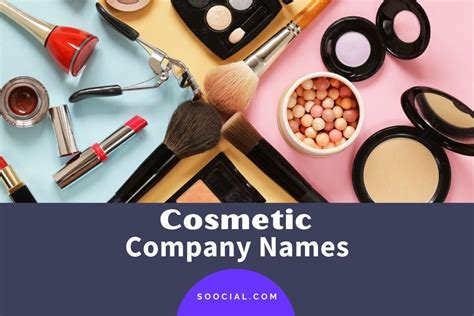 Cosmetics Business Name Ideas To Get You Lovely Sales Soocial