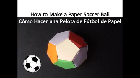 Como Hacer Una Pelota De Papel De Futbol Fiestas Tematicas Partyplace