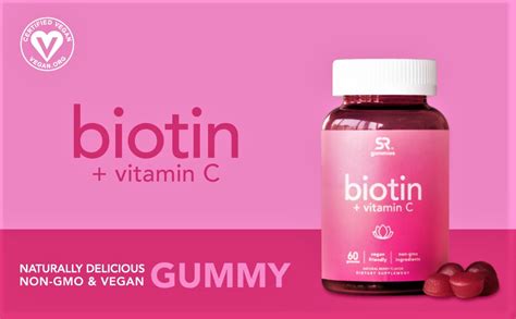 Amazon Sports Research Biotin Gummies 5 000mcg With Vitamin C