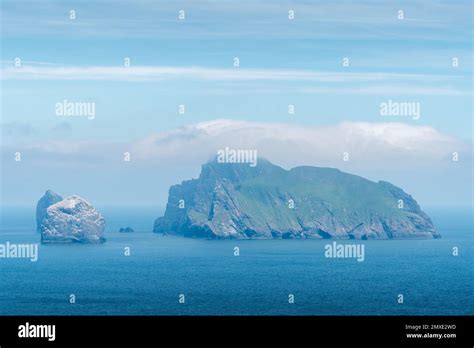 A View Of Boreray Stac Lee And Stac An Armin A Rocky Island And Two