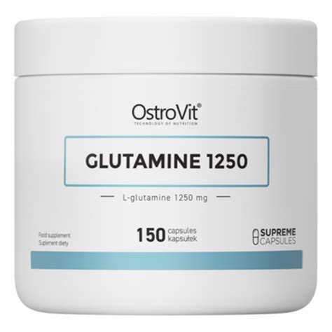 Ostrovit Supreme Capsules Glutamine 1250 mg 150 капсул Аминокислоты