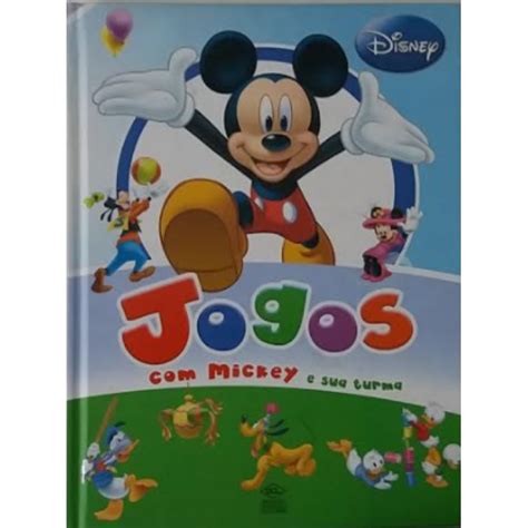 Livro Jogos Mickey E Sua Turma Editora Dcl Shopee Brasil