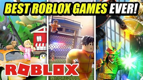 The Best Roblox Games Ever Made Youtube