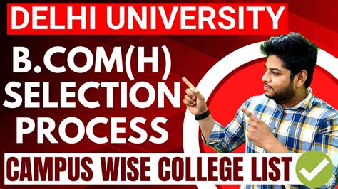 Honours Delhi University Admission Process 2022 Top Colleges