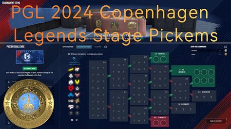 PGL 2024 Copenhagen Major Legends Stage Pickems MY PREDICTION YouTube