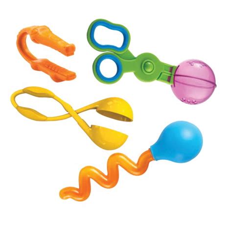 Learning Resources Helping Hands Fine Motor Tool Set 4 Pieces