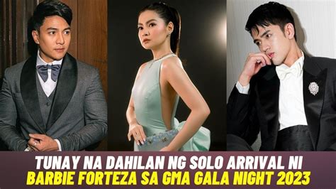 BARBIE FORTEZA Inamin Na Ang DAHILAN Ng SOLO ARRIVAL Nya Sa RED CARPET