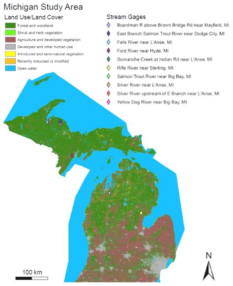 map of michigan watersheds 7