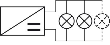 Driver Häfele Loox 24 V constant voltage without mains lead order