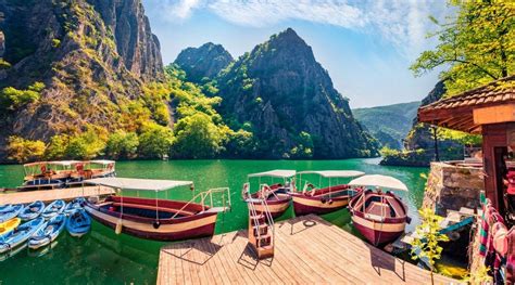 Solve Matka Canyon, North Macedonia jigsaw puzzle online with 112 pieces