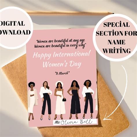 The World Needs More Women Like You Card Etsy Australia