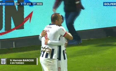 Gol De Hernán Barcos Para El 1 0 De Alianza Lima Sobre Ayacucho Fc Por El Torneo Apertura Infobae