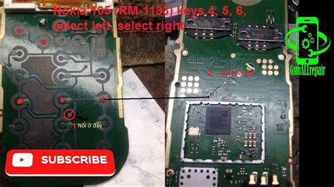 Nokia Rm Keys Select Left Select Right Youtube