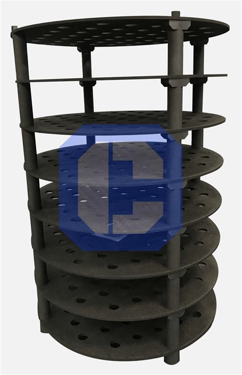 CFC Furnace Fixtures Heat Treating Shelving Baskets Trays