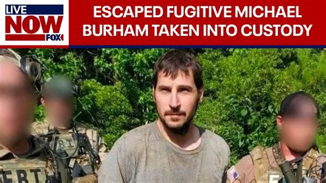 Michael Burham Pennsylvania Escaped Fugitive Taken Into Custody Livenow From Fox Youtube