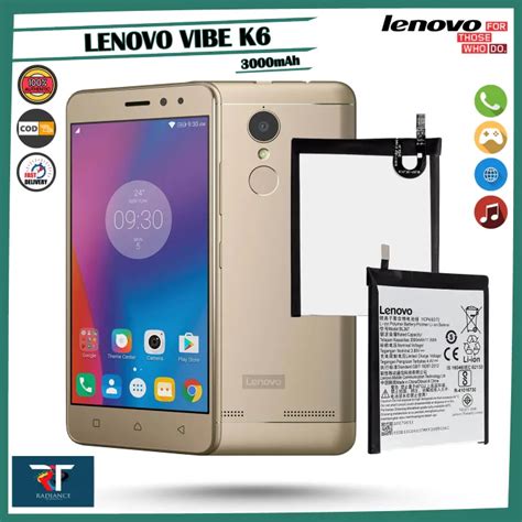 Lenovo Vibe K Battery Mah Model Bl Manufacture Original