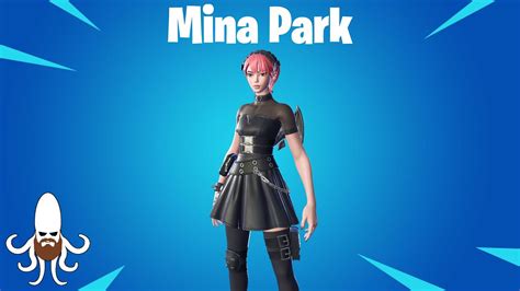 Mina Park Metalcore Mina Pack Skin Showcase And Gameplay Fortnite