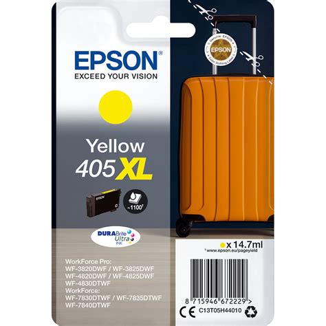 Epson C T H Xl Yellow Durabrite Ultra Ink Cartridge Pages