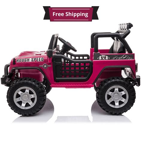 Megastar Kids Electric Rideon Jeep Prowler 2 Seater 12v 4wd Rafplay