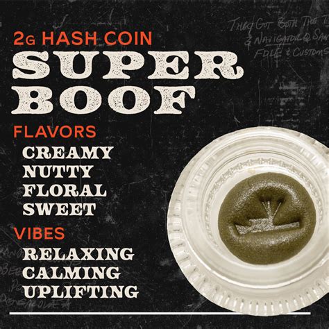 Super Boof 2g Hash Coin Indica 2g Concentrates Sunburn Sunburn Jax Beach Med 308