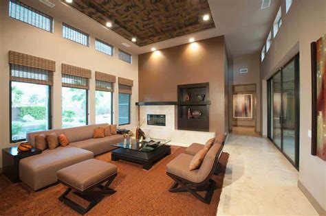 15 Awesome High Ceiling Living Room Ideas