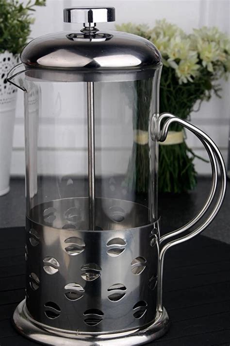 Nishev 2 Adet French Press Filtre Kahve Ve Bitki Çayı Demliği 350 Ml