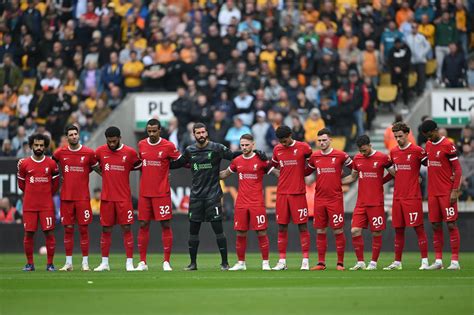 Confirmed Lineups Wolves Vs Liverpool LFC Globe