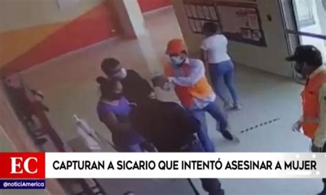 Ica Capturan A Sicario Que Intent Asesinar A Mujer