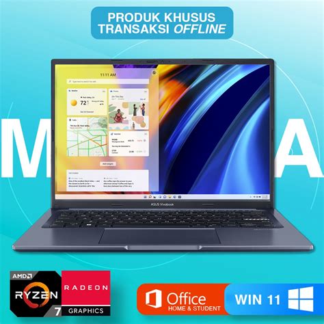 Jual Asus Vivobook M Ia Ryzen H Gb Gb W Ohs