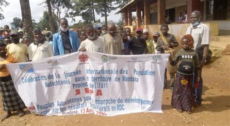 Journ E Internationale Des Peuples Autochtones En Rdc Projet D