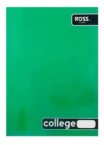 Cuaderno College Croquis 80 hojas 10 Unidades Ross Cuotas sin interés