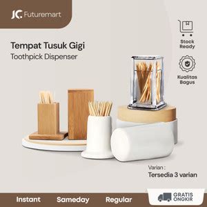 Jual Tempat Tusuk Gigi Toothpick Holder Dispenser Restoran Kayu Keramik