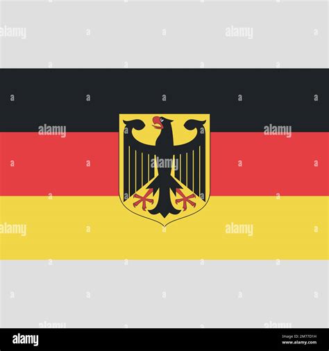 Graphique Vectoriel Drapeau Allemagne Illustration Du Drapeau Allemand