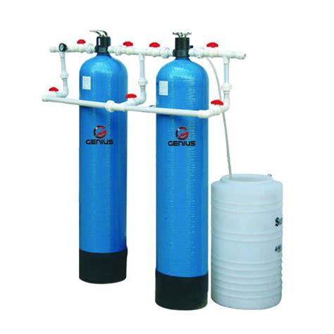 Semi Automatic 500 Lph Water Softening Plant For Domestic And Industrial Capacity 210 Liters