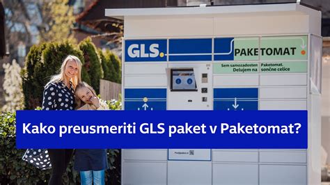 Kako Preusmeriti Gls Paket V Paketomat Youtube