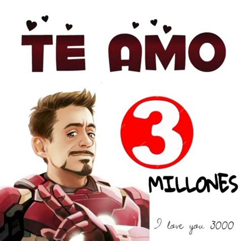 Yo Te Amo 3 Millones Frases De Marvel Frases Bonitas De Libros