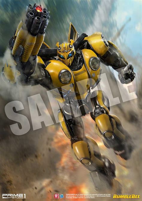 Art Print Bumblebee (Film) Bumblebee Battle Mask version | | Prime 1 Studio