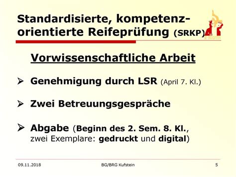 Standardisierte kompetenz orientierte Reifeprüfung SRKP ppt